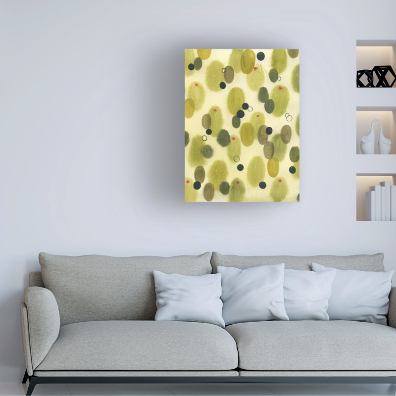 Art mural sur toile tendue - "Mariné Olives II" Grace Popp pour décoration de salon, de chambre à coucher ou de bureau - 35 x 47