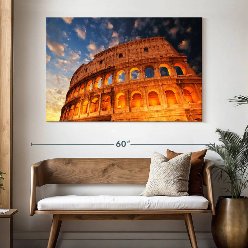 Lilie Colosseum Autumn Sunset, H 34 po x l 51 po