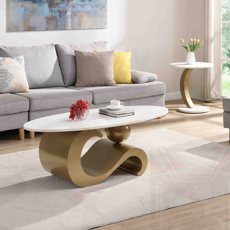 Modern Nesting Coffee Table Set Of 2
