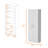 5-Shelf Storage Pantry Cabinet In White For Kitchen - Enhances Overall Organization 5 Shelves Efficient-364595979
