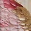 Ailes d'ange roses et dorées - Rideau abstrait obscurcissant à spirales abstraites - 1 panneau-107826685