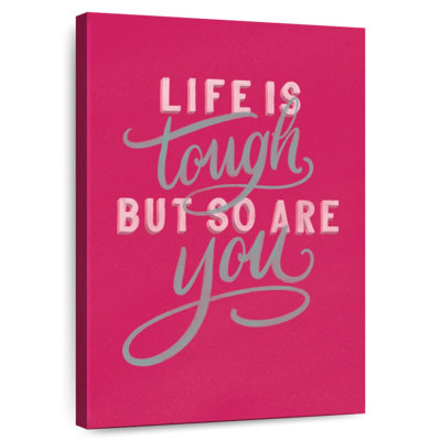 Life Is Tough Rose vif