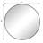 Wall Mirror 36 Inch Black Circular Mirror Metal Framed Mirror Round Vanity Mirror Dressing Mirror-647459872-647459885