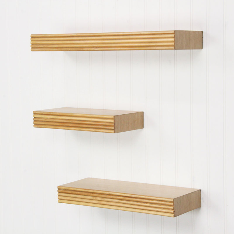 Chanceton 3 Piece Floating Shelf