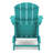 Clitheroe Foldable HDPE Adirondack Chair-2091667605