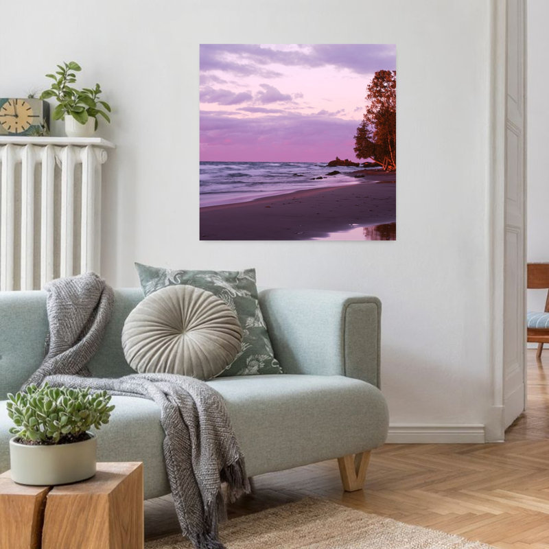USA Michigan Keweenaw Peninsula Upper Peninsula Lake Superior Panoramic view of a lake 1 Piece Wrapped Canvas Wall Art