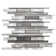 Mason 1" x 3" Metal Linear Mosaic Tile