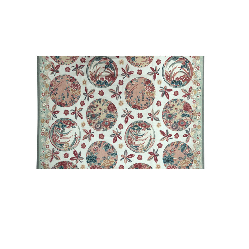 Wool Ikat Area Rug, Rectangle 7'8" x 9'11"