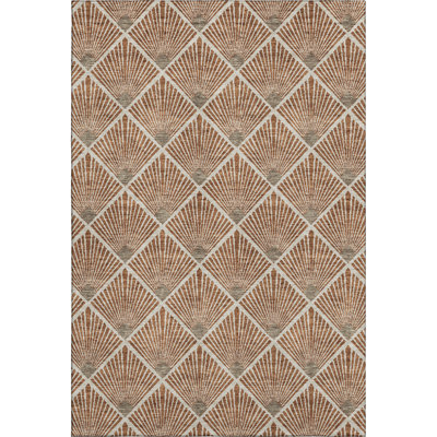 Premium Machine Washable Prisco Paprika Rug
