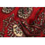 Tapis rouge foncé Maleaha Peshawar Bokhara 3 pi 0 po x 5 pi 1 po