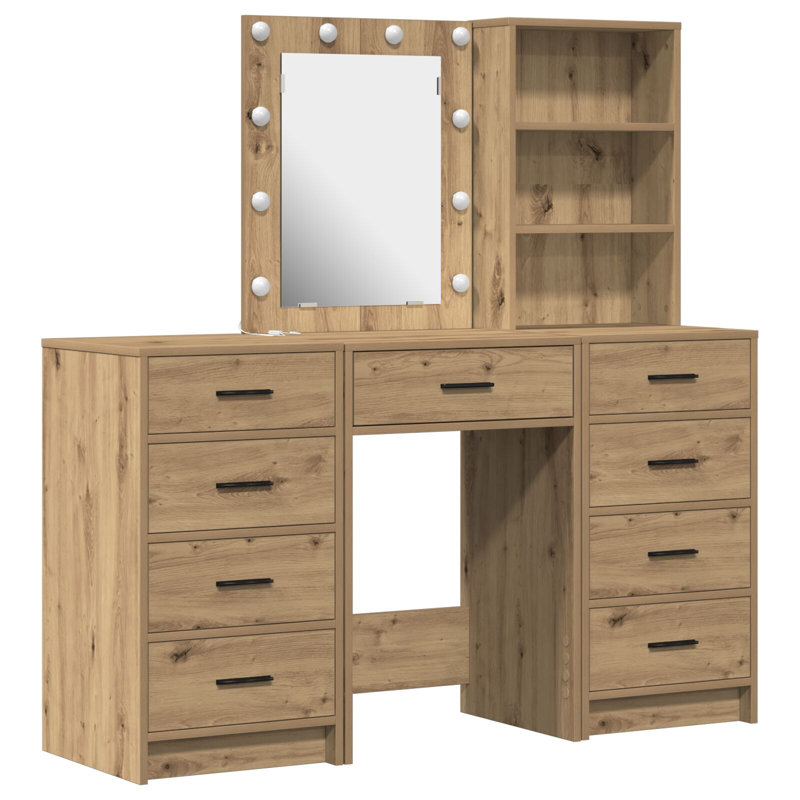 40cm Sideboard, Artisan Oak