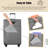 Softside Luggage Expandable 3 Piece Set Suitcase With Duffel Bag Upright Spinner Softshell Lightweight Luggage Travel Set