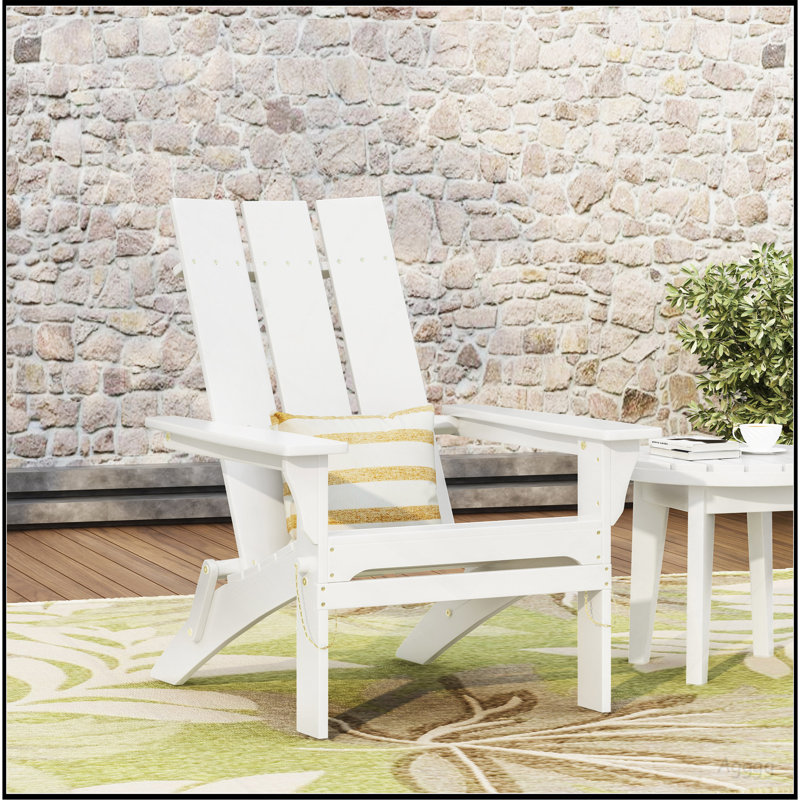 CHAISE ADIRONDack ZUMA, Blanc