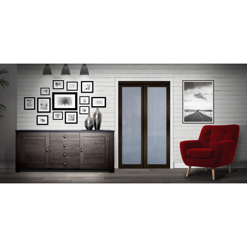 Panelled Manufactured Wood Prefinished Sliding Closet Doors