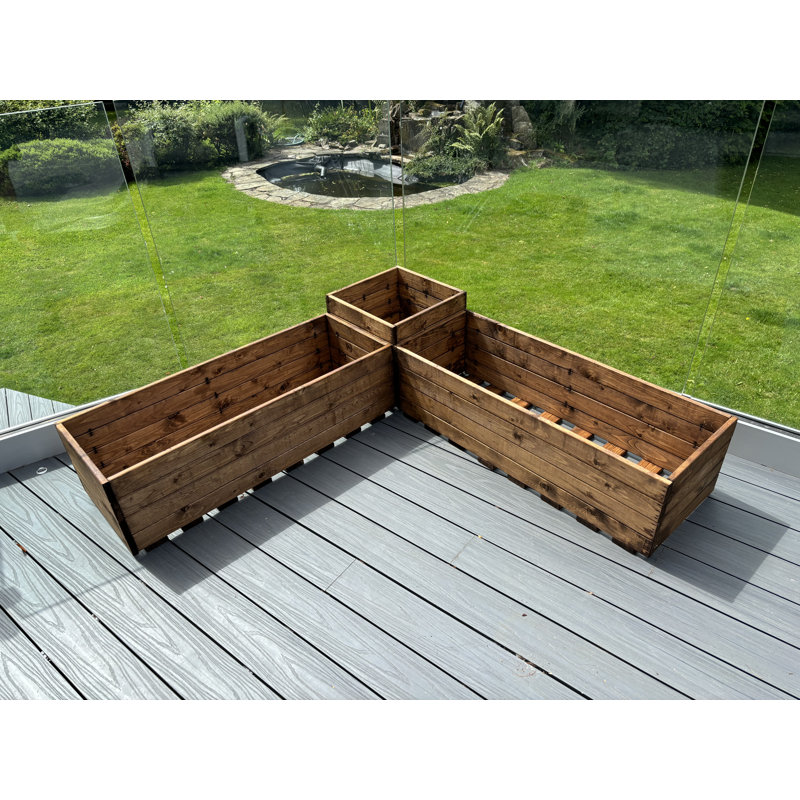 Cattaraugus Wood Planter Box