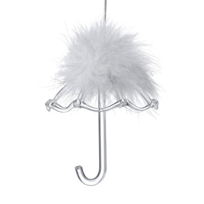 9cm Glass Hanging Figurine Ornament