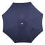 Parasol de marché extérieur octogonal 9 pi avec bordure festonnée, manivelle et inclinaison Tracy-985799012-985880159