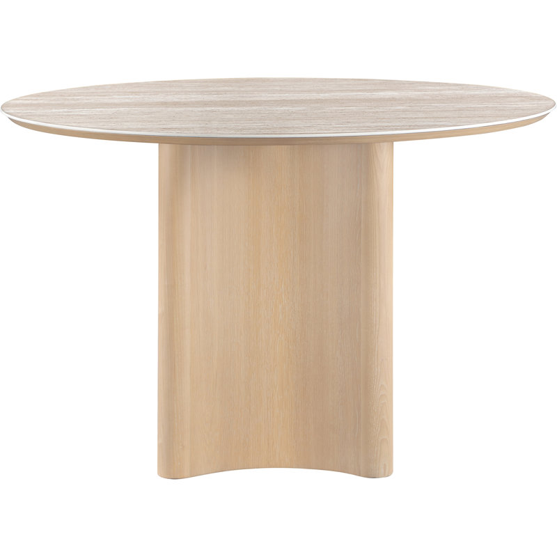 Table de salle à manger Lunafreya, Naturel