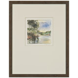 Water Paths Print by Daughdrill