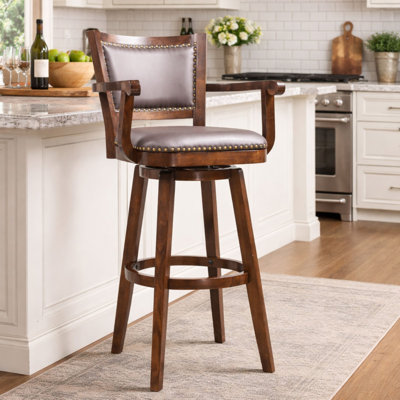 Tabouret de bar rotatif très haut Angelija