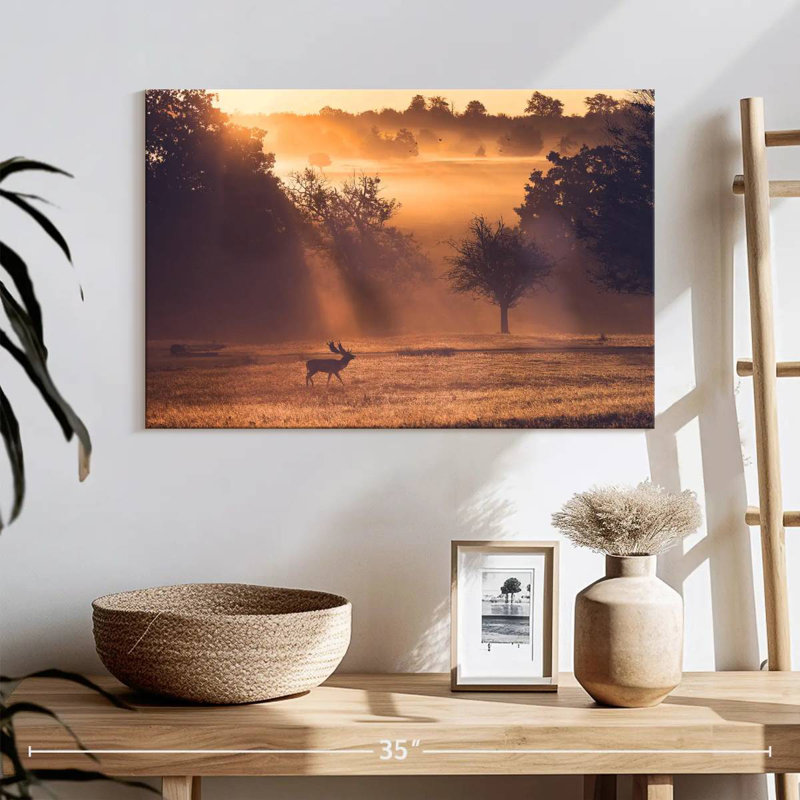 Silhouette de wapiti Brampt, H 16 po x l 24 po