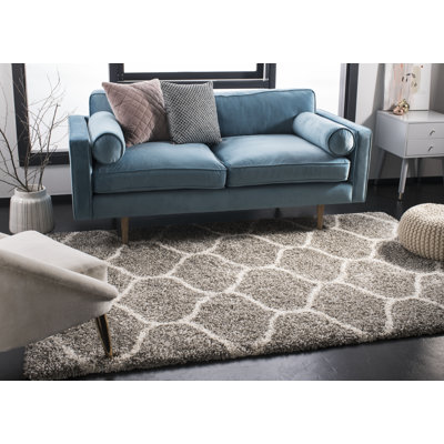 Darrold Shag Performance Geometric Rug