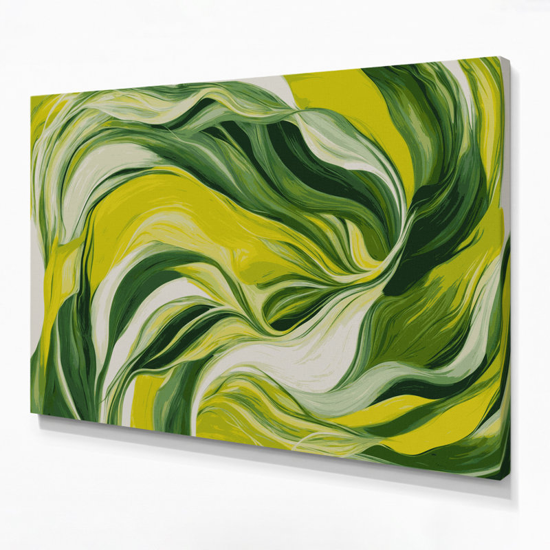 Art mural sur toile Lyrical Abstraction 100, H 16 po x l 20 po
