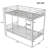 Twin Over Twin Metal Bunk Bed (Bed)-1404956946