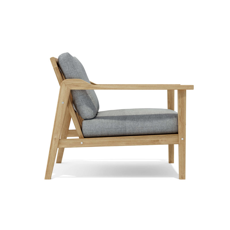 Amalfi Outdoor 3 - Piece Teak Conversation Set