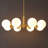 Lavontae 8 - Light Dimmable Sputnik Modern Linear Chandelier
