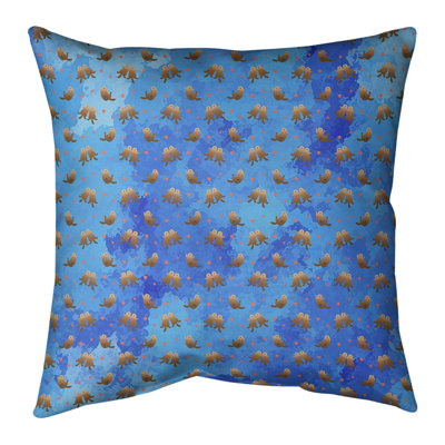 Katelyn Elizabeth Toile Reversible Throw Pillow