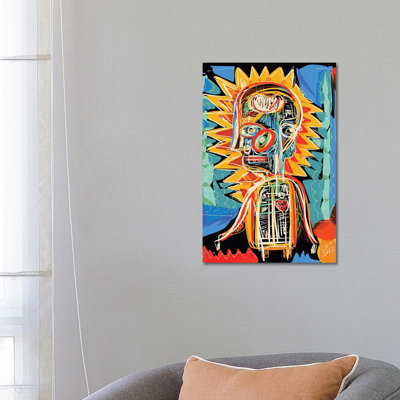 Outsider Art And Proud by Emmanuel Signorino - Wrapped Canvas Print