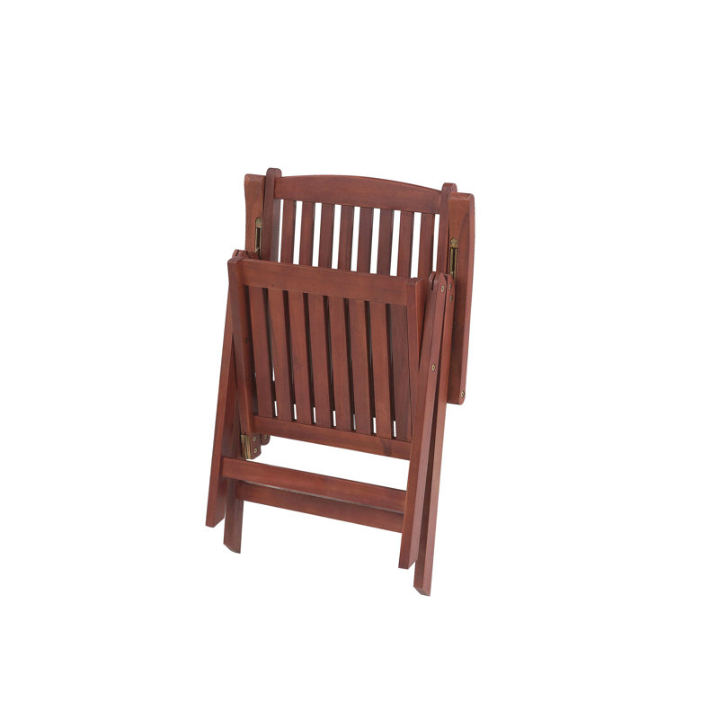 Angelito Patio Dining Side Chair with Cushion, Off-White