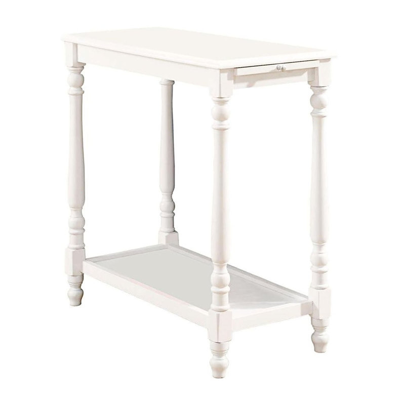 Sofa Side Table With Open Shelf