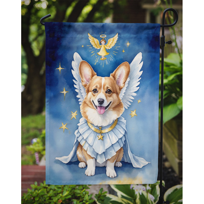Drapeau de jardin Corgi My Angel