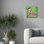 Art mural sur toile Trinx «Sourire paresseux» par Shari Warren