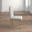 Chaise d'appoint Aarons en beige