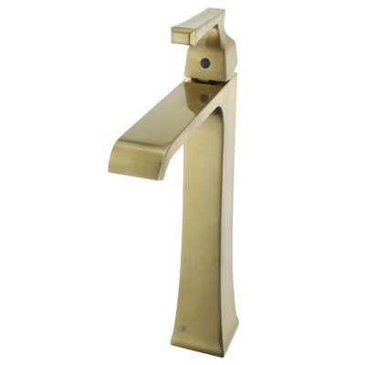 Robinet de salle de bain arqué