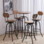 Vickie Round Metal Base Dining Table