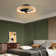 Aviona 3-Blade DC Ceiling Fan with 3CCT Dimmable LED Lights and Remote Control