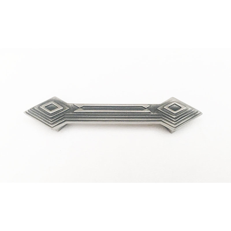 Poignée fantaisie 3 po Modern Diamond, Bronze huilé
