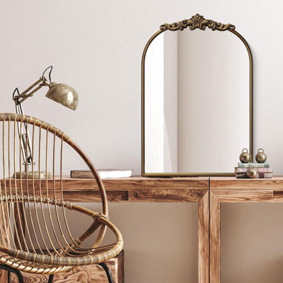 Ornate Baroque Vintage Gold Mirror