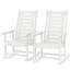 Ensemble de chaises berçantes d'extérieur, 2 pièces-123954184