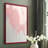 Blushing Abstract II Framed Print - Solid Wood-364787575-364787568