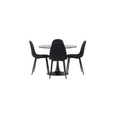 Amatia 4 - Person Dining Set