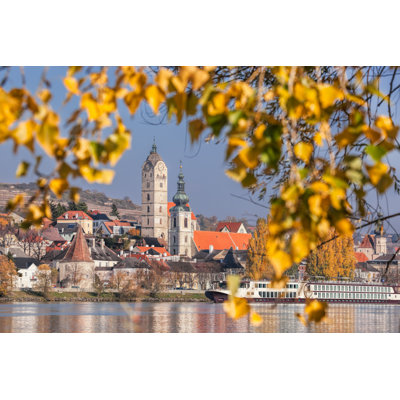 " Krems Town With Danube River " by Extravagantni