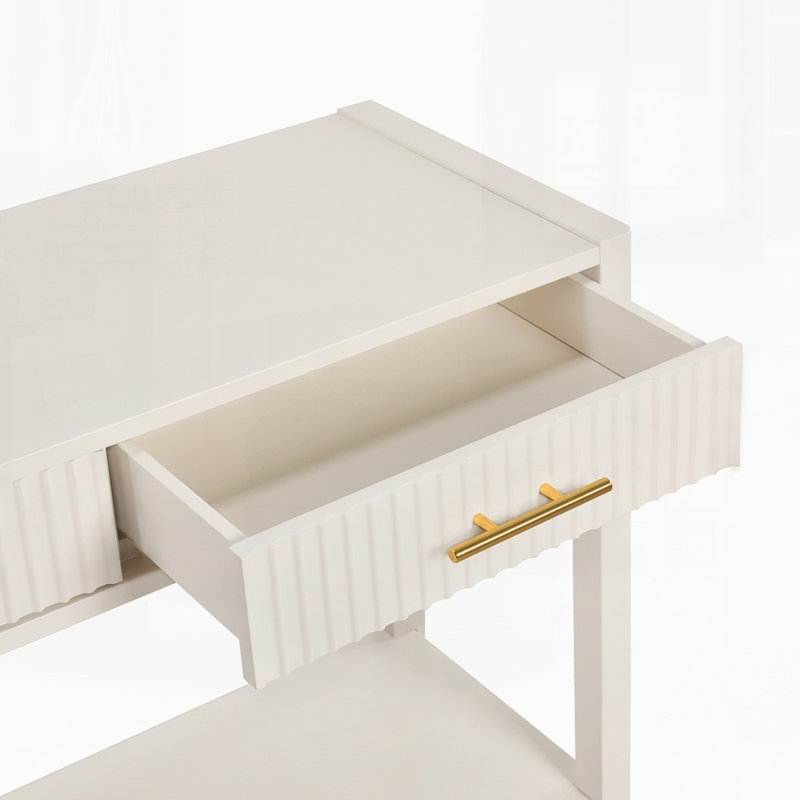 59.86" Console Table, Beige