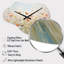 Jarnigan - Horloge murale corail en forme de nuage - forme unique-1940143048