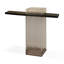 Console moderne en bois massif noir-519605968