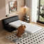 Repose-pieds simple pliant avec pieds en bois-968533411